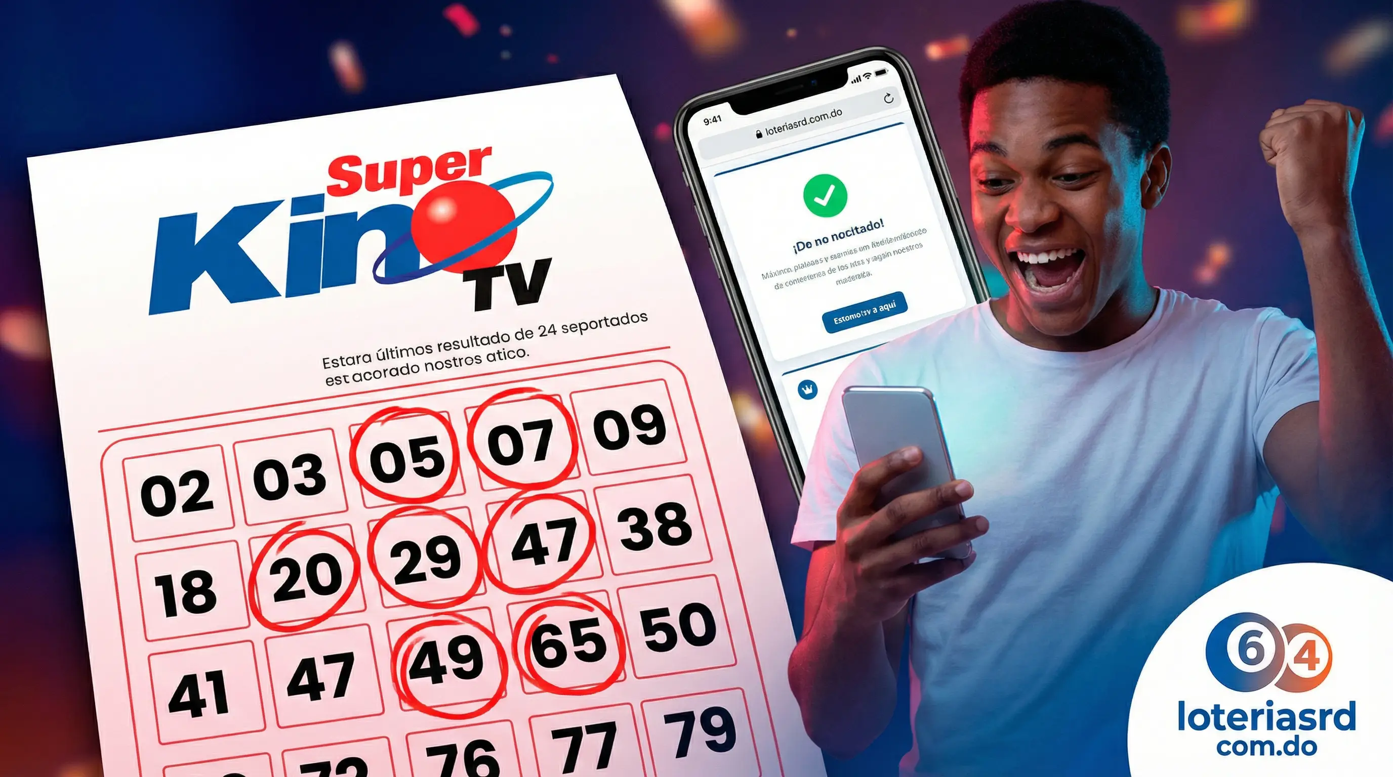 Super Kino TV: con 6 Numeros cuanto puedes ganar?
